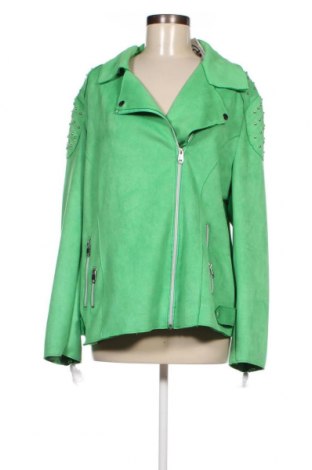 Γυναικείο δερμάτινο μπουφάν Pfeffinger, Μέγεθος XL, Χρώμα Πράσινο, Τιμή 24,22 €