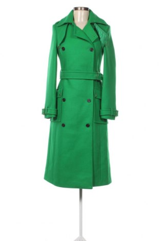 Дамско палто Karen Millen, Размер XS, Цвят Зелен, Цена 656,00 лв.