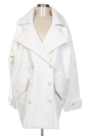 Γυναικείο παλτό NA-KD, Μέγεθος S, Χρώμα Λευκό, Τιμή 123,20 €