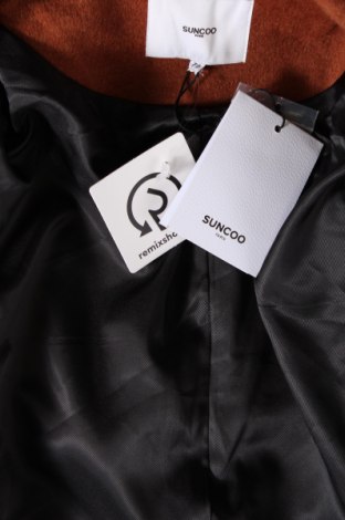 Дамско палто SUNCOO, Размер S, Цвят Кафяв, Цена 439,00 лв.