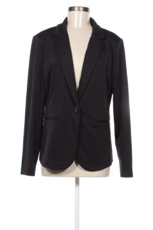 Γυναικείο σακάκι Ichi, Μέγεθος XL, Χρώμα Μαύρο, Τιμή 7,69 €