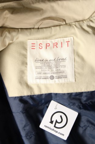 Γυναικείο μπουφάν Esprit, Μέγεθος L, Χρώμα  Μπέζ, Τιμή 16,24 €