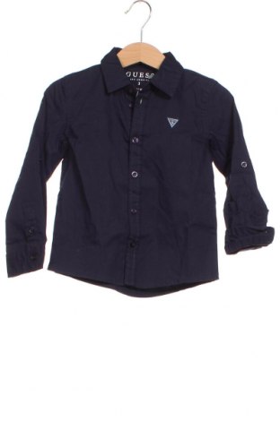 Παιδικό πουκάμισο Guess, Μέγεθος 2-3y/ 98-104 εκ., Χρώμα Μπλέ, Τιμή 36,52 €