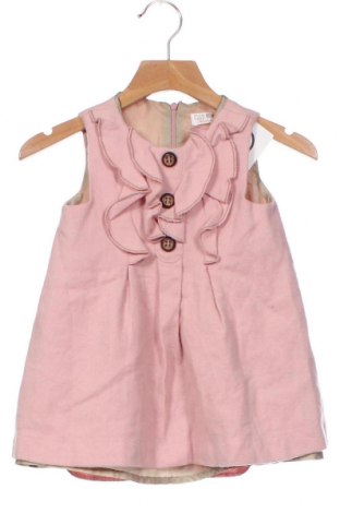 Детска рокля Zara, Размер 18-24m/ 86-98 см, Цвят Розов, Цена 36,00 лв.