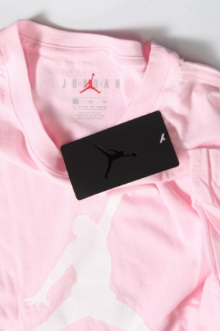 Детска тениска Air Jordan Nike, Размер 11-12y/ 152-158 см, Цвят Розов, Цена 79,00 лв.