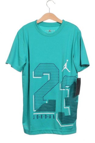 Παιδικό μπλουζάκι Air Jordan Nike, Μέγεθος 8-9y/ 134-140 εκ., Χρώμα Πράσινο, Τιμή 29,82 €