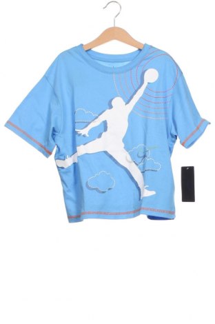 Tricou pentru copii Air Jordan Nike, Mărime 8-9y/ 134-140 cm, Culoare Albastru, Preț 166,31 Lei