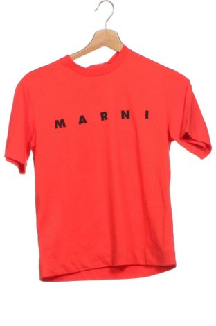 Детска тениска Marni, Размер 7-8y/ 128-134 см, Цвят Червен, Цена 169,47 лв.