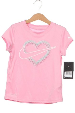 Детска тениска Nike, Размер 4-5y/ 110-116 см, Цвят Розов, Цена 55,20 лв.