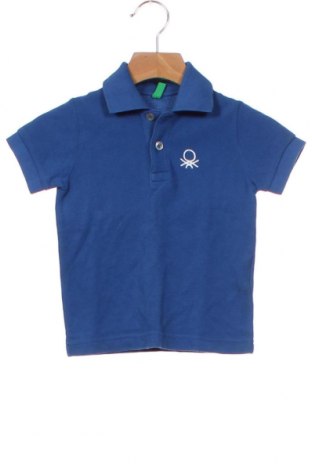 Детска тениска United Colors Of Benetton, Размер 12-18m/ 80-86 см, Цвят Син, Цена 23,00 лв.