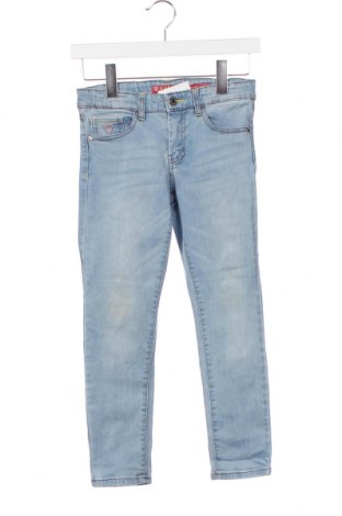 Dziecięce jeansy Guess, Rozmiar 7-8y/ 128-134 cm, Kolor Niebieski, Cena 124,74 zł