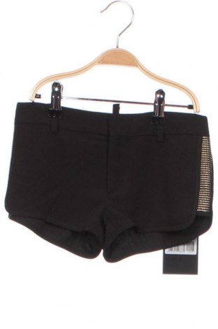 Детски къс панталон Dsquared2, Размер 7-8y/ 128-134 см, Цвят Черен, Цена 42,21 лв.