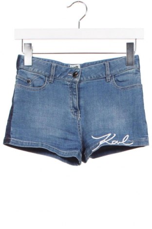 Детски къс панталон Karl Lagerfeld, Размер 11-12y/ 152-158 см, Цвят Син, Цена 101,00 лв.