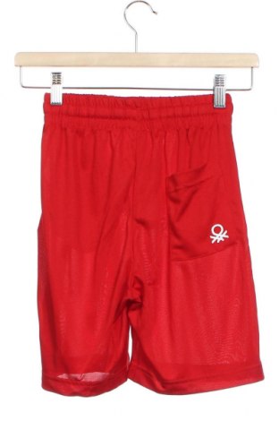Детски къс панталон United Colors Of Benetton, Размер 7-8y/ 128-134 см, Цвят Червен, Цена 28,47 лв.