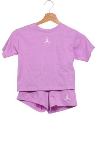 Dziecięcy zestaw Air Jordan Nike, Rozmiar 3-4y/ 104-110 cm, Kolor Fioletowy, Cena 211,10 zł