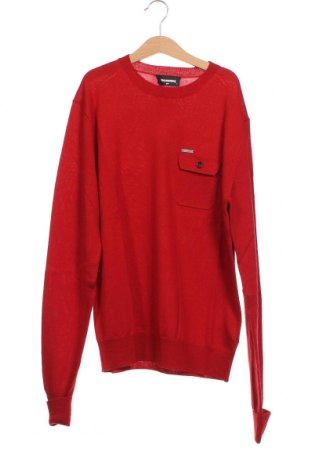 Παιδικό πουλόβερ Dsquared2, Μέγεθος 15-18y/ 170-176 εκ., Χρώμα Κόκκινο, Τιμή 241,75 €