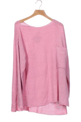 Детски пуловер Zara Knitwear, Размер 13-14y/ 164-168 см, Цвят Розов, Цена 16,10 лв.