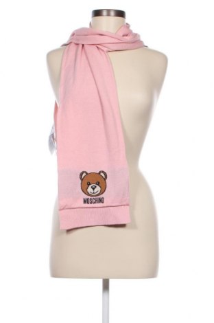 Eșarfă pentru copii Moschino Junior, Culoare Roz, Preț 444,74 Lei