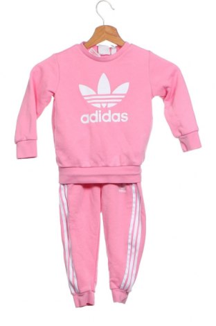 Dresy dziecięce Adidas Originals, Rozmiar 2-3y/ 98-104 cm, Kolor Różowy, Cena 238,82 zł