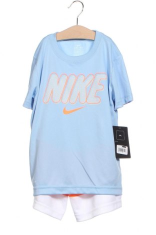 Детски спортен комплект Nike, Размер 4-5y/ 110-116 см, Цвят Син, Цена 57,85 лв.