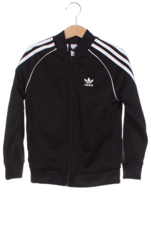 Детско спортно горнище Adidas Originals, Размер 6-7y/ 122-128 см, Цвят Черен, Цена 64,35 лв.