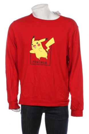 Ανδρική μπλούζα Pokemon, Μέγεθος L, Χρώμα Κόκκινο, Τιμή 16,08 €