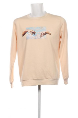 Ανδρική μπλούζα Romwe, Μέγεθος L, Χρώμα Εκρού, Τιμή 7,69 €