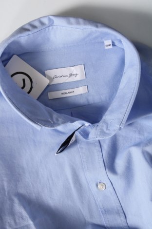 Мъжка риза Christian Berg, Размер L, Цвят Син, Цена 68,00 лв.