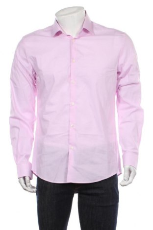 Ανδρικό πουκάμισο DKNY, Μέγεθος M, Χρώμα Ρόζ , Τιμή 40,21 €