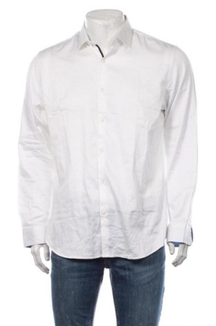 Мъжка риза Selected Homme, Размер L, Цвят Бял, Цена 53,30 лв.
