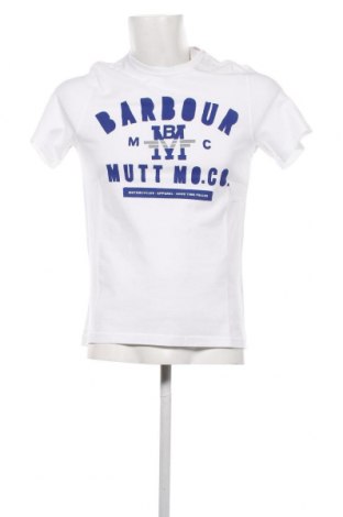 Ανδρικό t-shirt Barbour, Μέγεθος S, Χρώμα Λευκό, Τιμή 29,77 €