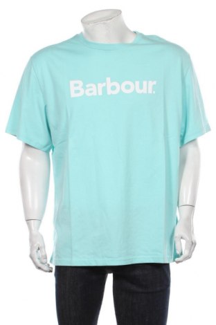 Ανδρικό t-shirt Barbour, Μέγεθος XXL, Χρώμα Πράσινο, Τιμή 29,77 €