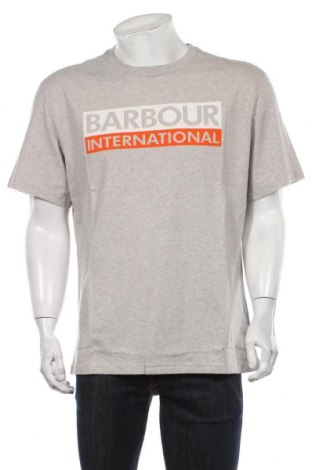 Ανδρικό t-shirt Barbour, Μέγεθος XXL, Χρώμα Γκρί, Τιμή 29,77 €