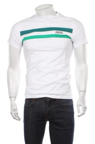 Ανδρικό t-shirt Barbour, Μέγεθος S, Χρώμα Λευκό, Τιμή 29,77 €