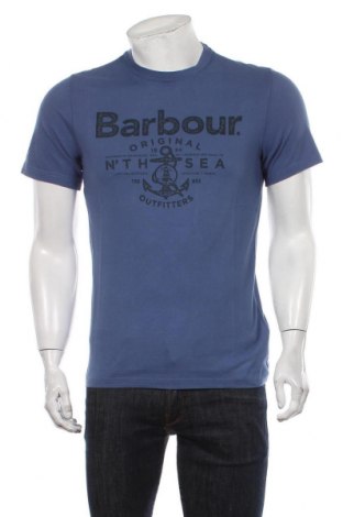 Ανδρικό t-shirt Barbour, Μέγεθος M, Χρώμα Μπλέ, Τιμή 29,77 €