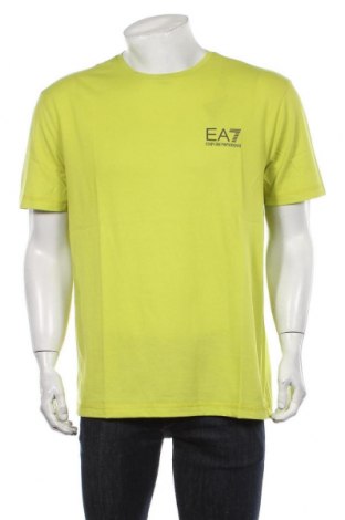 Мъжка тениска Emporio Armani, Размер 3XL, Цвят Зелен, Цена 112,14 лв.