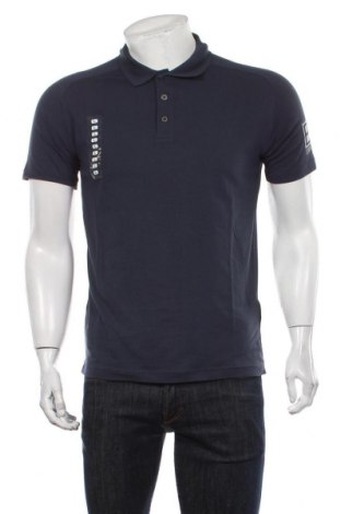 Мъжка тениска Emporio Armani, Размер L, Цвят Син, Цена 112,14 лв.