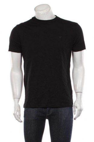 Мъжка тениска Emporio Armani, Размер L, Цвят Черен, Цена 112,14 лв.