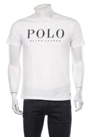 Męski T-shirt Polo By Ralph Lauren, Rozmiar M, Kolor Biały, Cena 290,00 zł