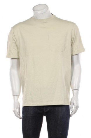 Мъжка тениска Selected Homme, Размер M, Цвят Зелен, Цена 17,01 лв.