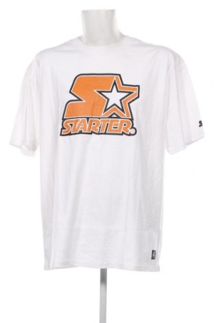 Ανδρικό t-shirt Starter, Μέγεθος L, Χρώμα Λευκό, Τιμή 8,12 €