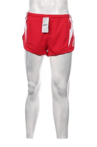 Ανδρικό κοντό παντελόνι ASICS, Μέγεθος M, Χρώμα Κόκκινο, Τιμή 28,07 €