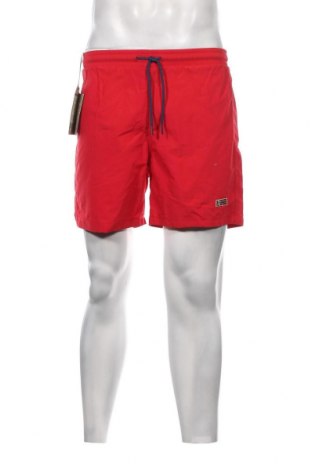 Ανδρικό κοντό παντελόνι Napapijri, Μέγεθος M, Χρώμα Κόκκινο, Τιμή 39,82 €