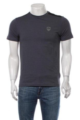Мъжка тениска Emporio Armani, Размер M, Цвят Син, Цена 94,34 лв.