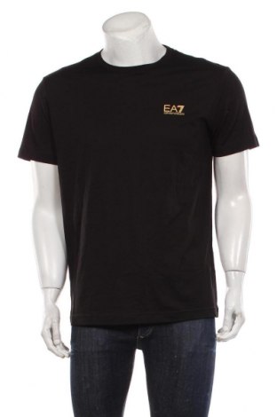 Мъжка тениска Emporio Armani, Размер XL, Цвят Черен, Цена 112,14 лв.