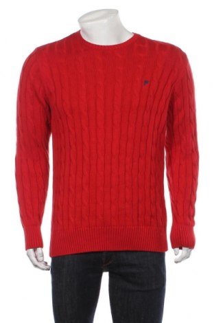 Ανδρικό πουλόβερ Culture, Μέγεθος M, Χρώμα Κόκκινο, Τιμή 21,03 €
