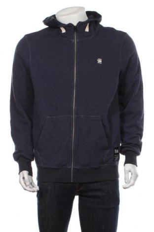 Мъжки суичър G-Star Raw, Размер L, Цвят Син, Цена 59,00 лв.