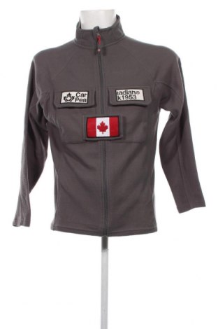Мъжко поларено горнище Canadian Peak, Размер L, Цвят Сив, Цена 145,60 лв.