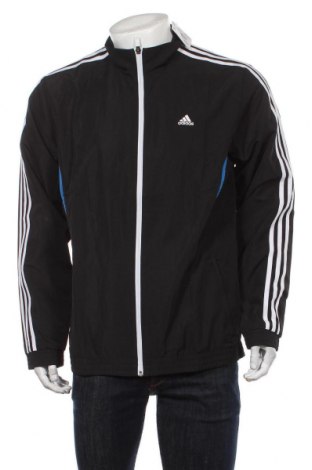 Мъжко спортно горнище Adidas, Размер L, Цвят Черен, Цена 75,00 лв.