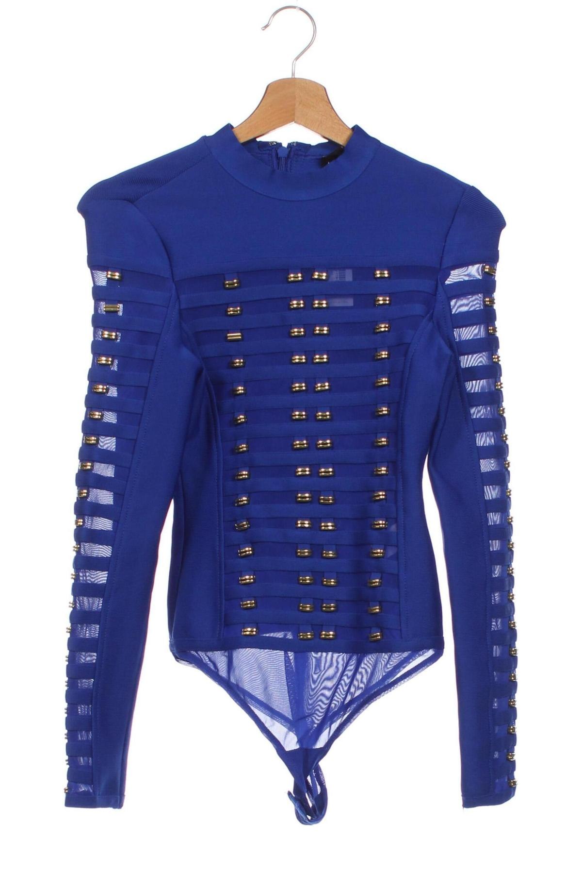 Γυναικεία μπλούζα-Κορμάκι Karen Millen, Μέγεθος XS, Χρώμα Μπλέ, Τιμή 91,75 €